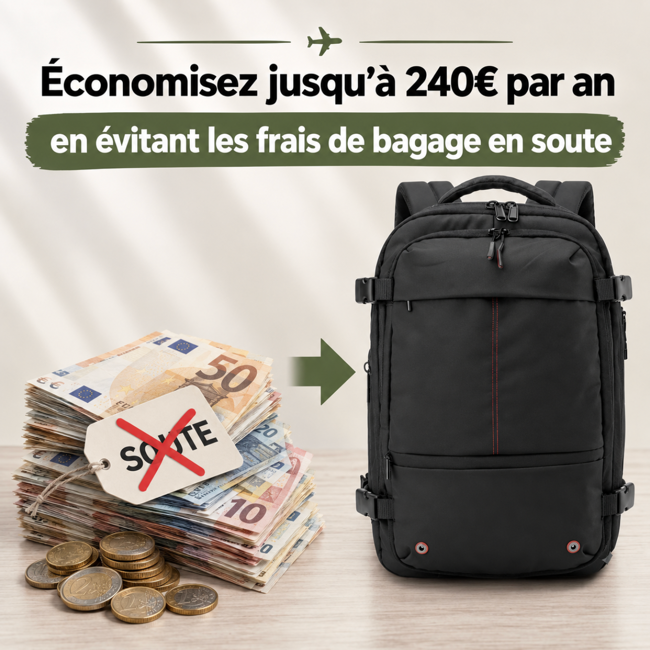 AIR PRO (Sac à dos cabine)